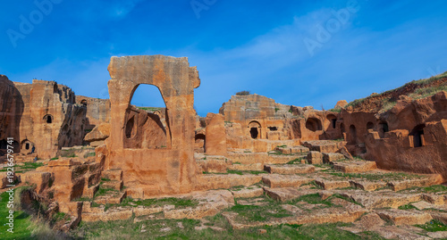 Bild auf Leinwand the andicent city of Dara, Mardin in Turkey