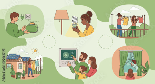 Eco-friendly lifestyle: saving energy at home