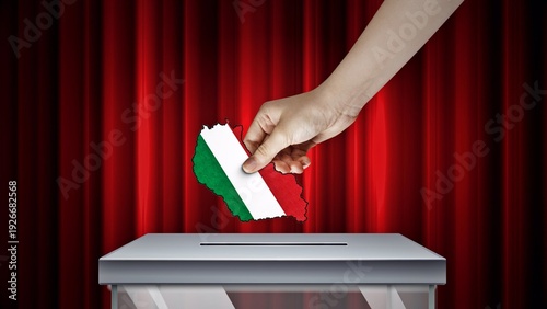 Hungary Voting Ballot Box