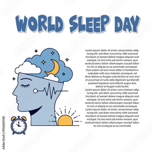 Illustrating the profound impact of restful sleep on mental health and daily well-being