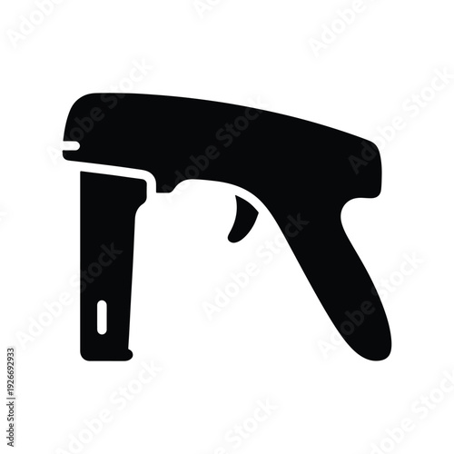 Medical Stapler Silhouette Icon