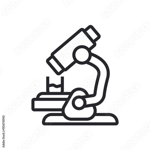 laboratory icons outline and Flat Style,transparent background