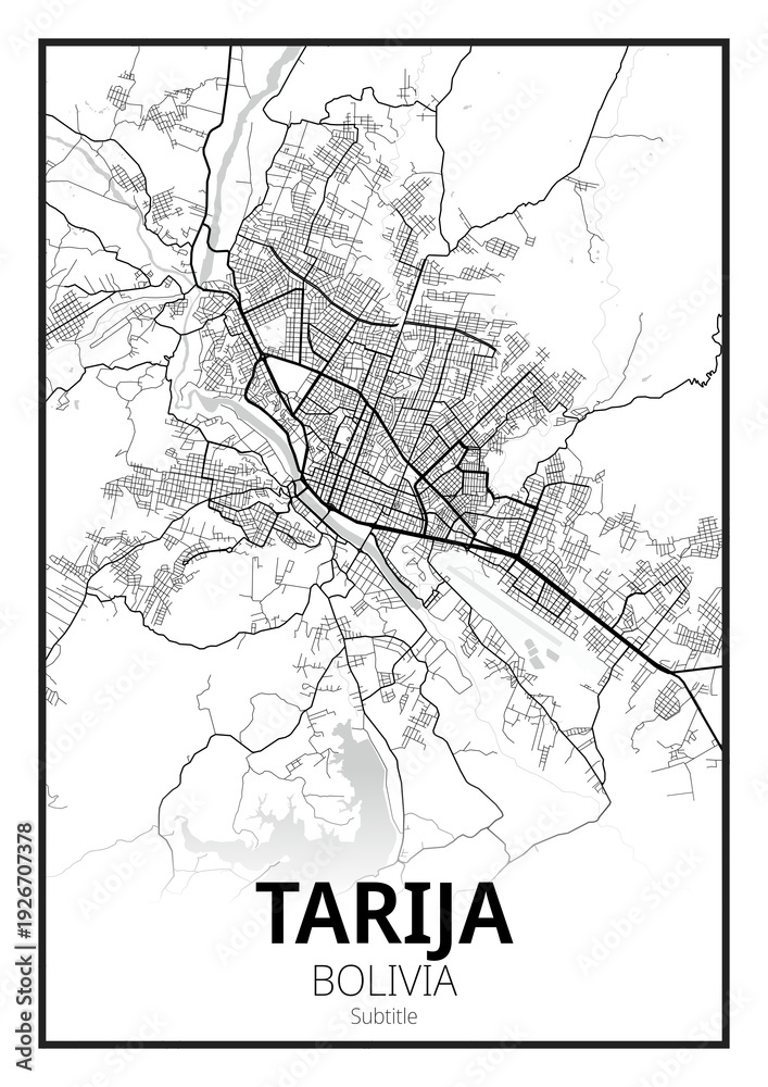 Fototapeta premium Tarija, Bolivie