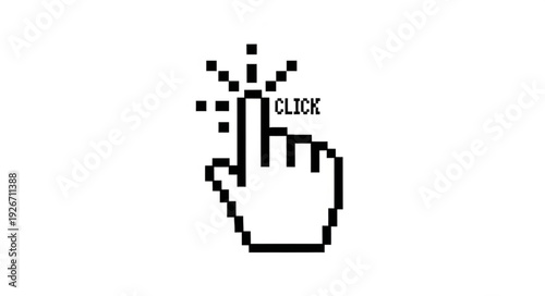 vector hand cursor