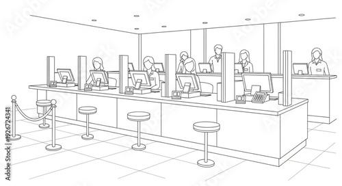 Laboratory Equipment and Scientists Working.