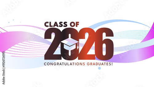 Class of 2026 congratulations graduates banner