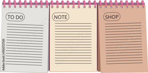 To do lists paper planning pages blank template
