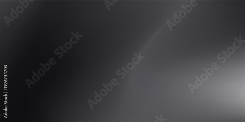 Monochrome abstract metallic dark background with noise simple modern