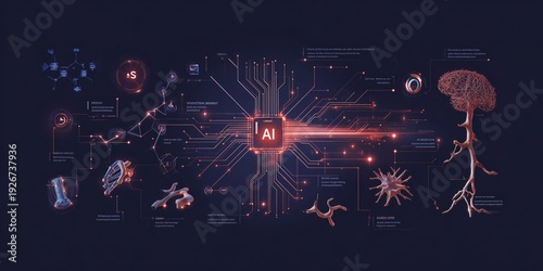 Understanding connections between AI technology and biological systems in a digital format