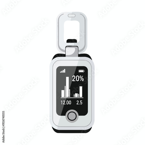 Digital Blood Glucose Meter for Monitoring Blood Sugar Levels