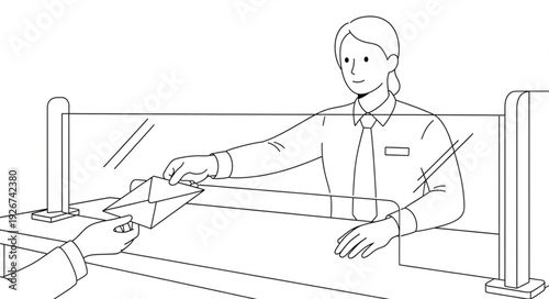 Man Operating Woodworking Machine.