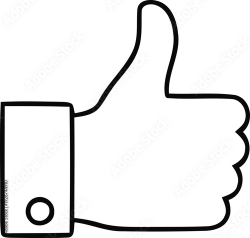 Facebook like button icon