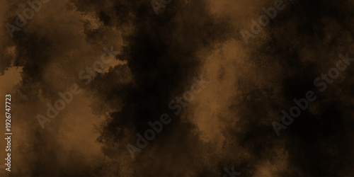 spectacular abstract brown smoke isolated color brown background .Black and brown smoke aquarelle smudge illustration smooth grungy smokey . Abstract Painted Illustration. Brush stroked painting.	
