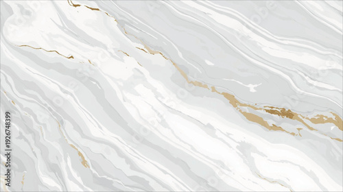 Elegant Marble Surface Vector Background with Soft Natural Veins.