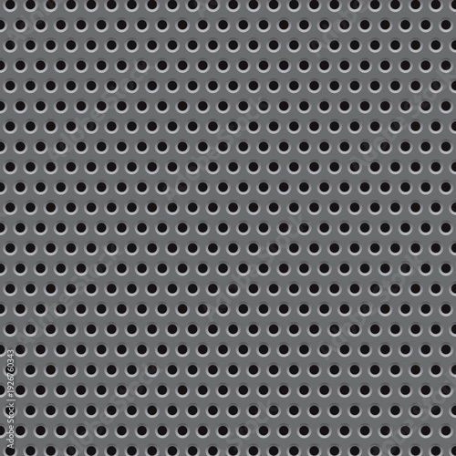 Metal plate grid texture