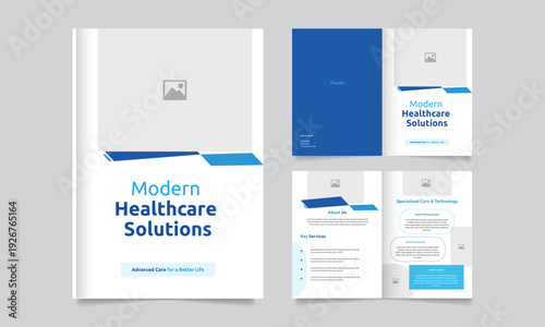 Modern Healthcare Solutions Brochure Advanced Care and Medical Services