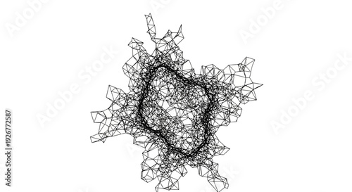 Modern abstract geometric background with vibrant gradient circles and lines, conveying energy and innovation for tech or design concepts.