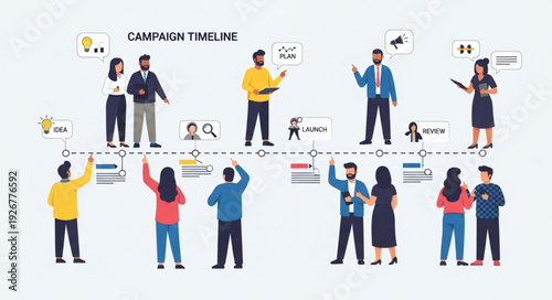 People Working Together Collaborating Online.