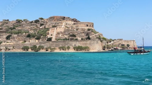 Wallpaper Mural Elunda landscape, island of Spinalonga, Crete, Greece Torontodigital.ca