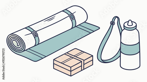 Wallpaper Mural vector illustration of a bottle of medicine Torontodigital.ca