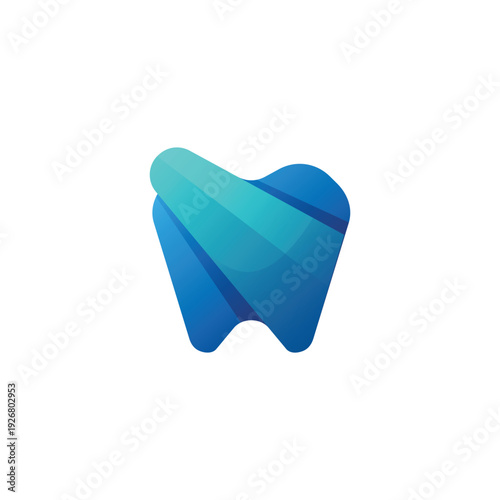 Modern Professional Dental Care Logo Icon for Dentistry Clinic