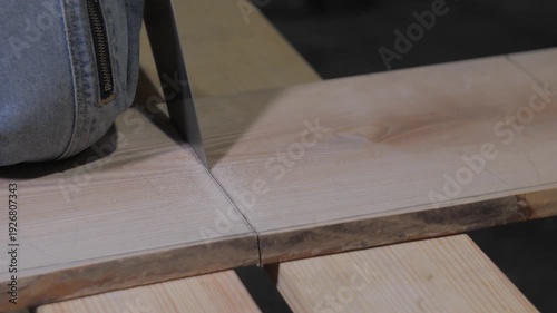 sawing woodworking