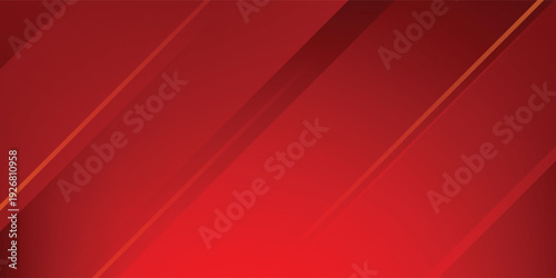 Dynamic fluid red geometric with colorful gradient background