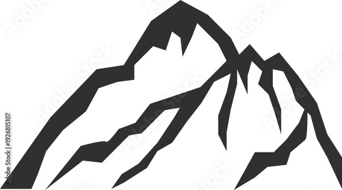 Stone natural shape. Landscape element. Rock formation