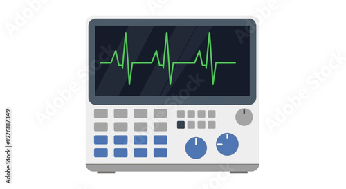 ECG Monitor Medical Device.