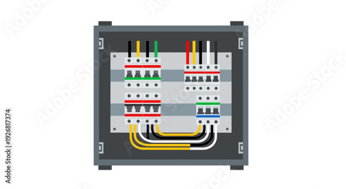 Electric Circuit Board Panel.