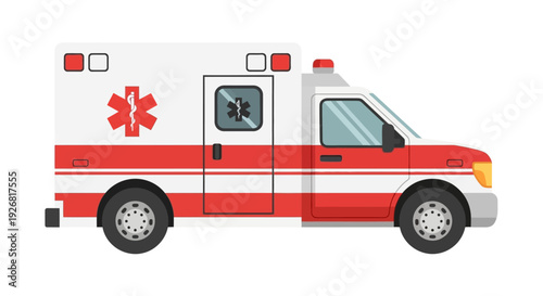 Emergency Medical Response Vehicle.