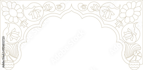 Indian Traditional Decorative Arch Frame