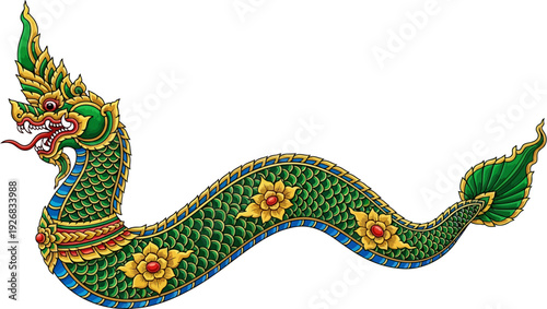 traditional dragon of Thailand