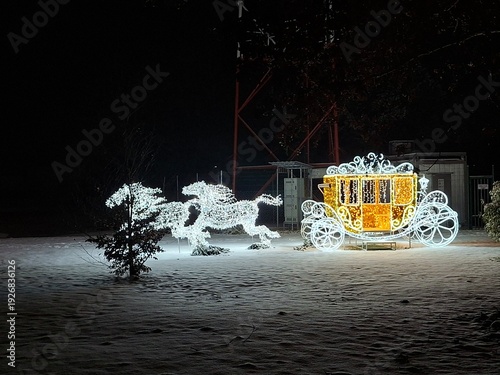 Christmas street decoration 