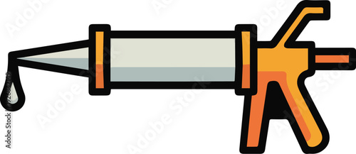 Construction tools colorful flat vector illustration for business, industry and engineering designs