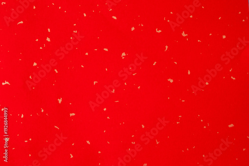 Festive Red Gold-Splashed Xuan Paper Background