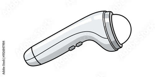 A sleek, modern remote control device designed for wireless operation and user convenience.