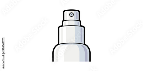 Aerosol spray bottle with a nozzle top for various liquid products