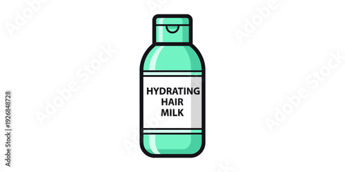 Hydrating drink bottle labeled as milk alternative for refreshing beverages