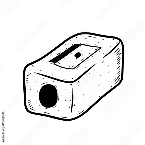 Sketch pencil sharpener