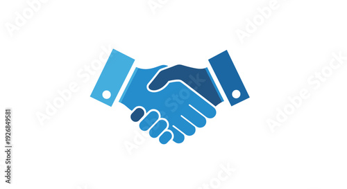 Handshake Icon Symbolizing Partnership Agreement.