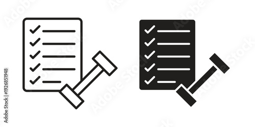 Fitness plan icon. Perfect for app and web interfaces, marketing, etc.