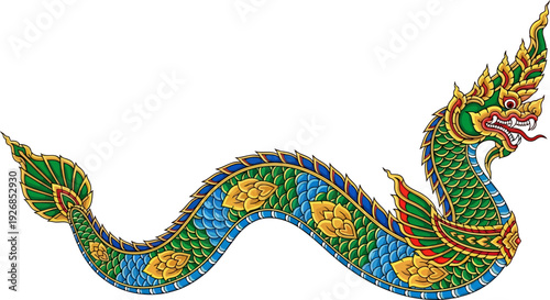 traditional dragon of Thailand