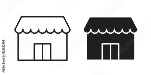 Franchise icon. Perfect for app and web interfaces, marketing, etc.