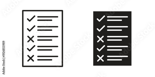 Guidelines icon. Perfect for app and web interfaces, marketing, etc.