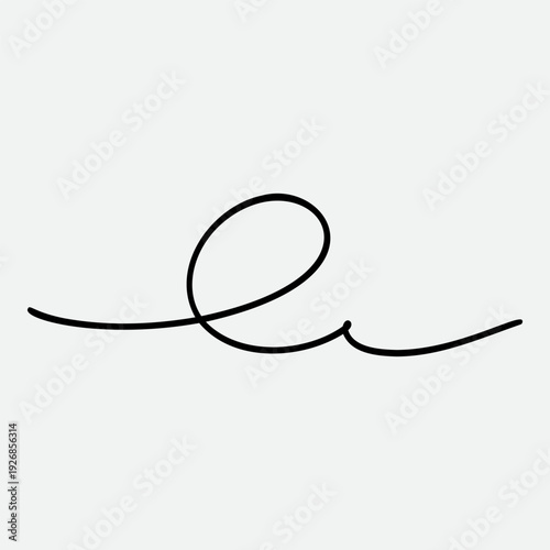 Calligraphy collection of wavy swoosh. Hand drawn swash, emphasis, line shape. Typographic extension simple stroke underline decoration for text, logo. Minimalist letter tail isolated element