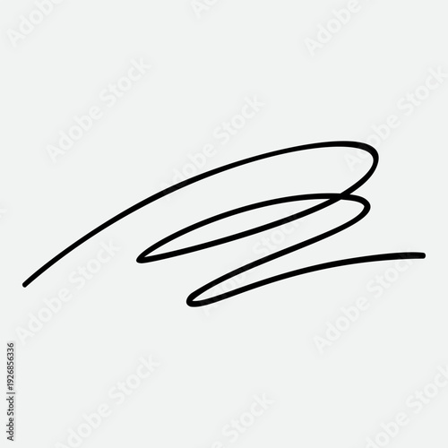 Calligraphy collection of wavy swoosh. Hand drawn swash, emphasis, line shape. Typographic extension simple stroke underline decoration for text, logo. Minimalist letter tail isolated element