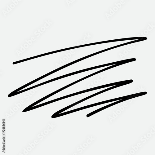 Calligraphy collection of wavy swoosh. Hand drawn swash, emphasis, line shape. Typographic extension simple stroke underline decoration for text, logo. Minimalist letter tail isolated element