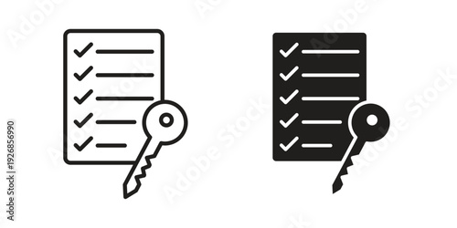 Key takeaway icon. Perfect for app and web interfaces, marketing, etc.