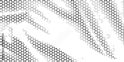 Dark Silver, Gray vector cover in polygonal style. Modern abstract illustration with colorful triangles. Pattern for commercials. EPS 10